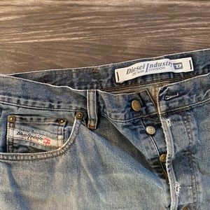 Size 38 Diesel Industry denim jeans “light wash”